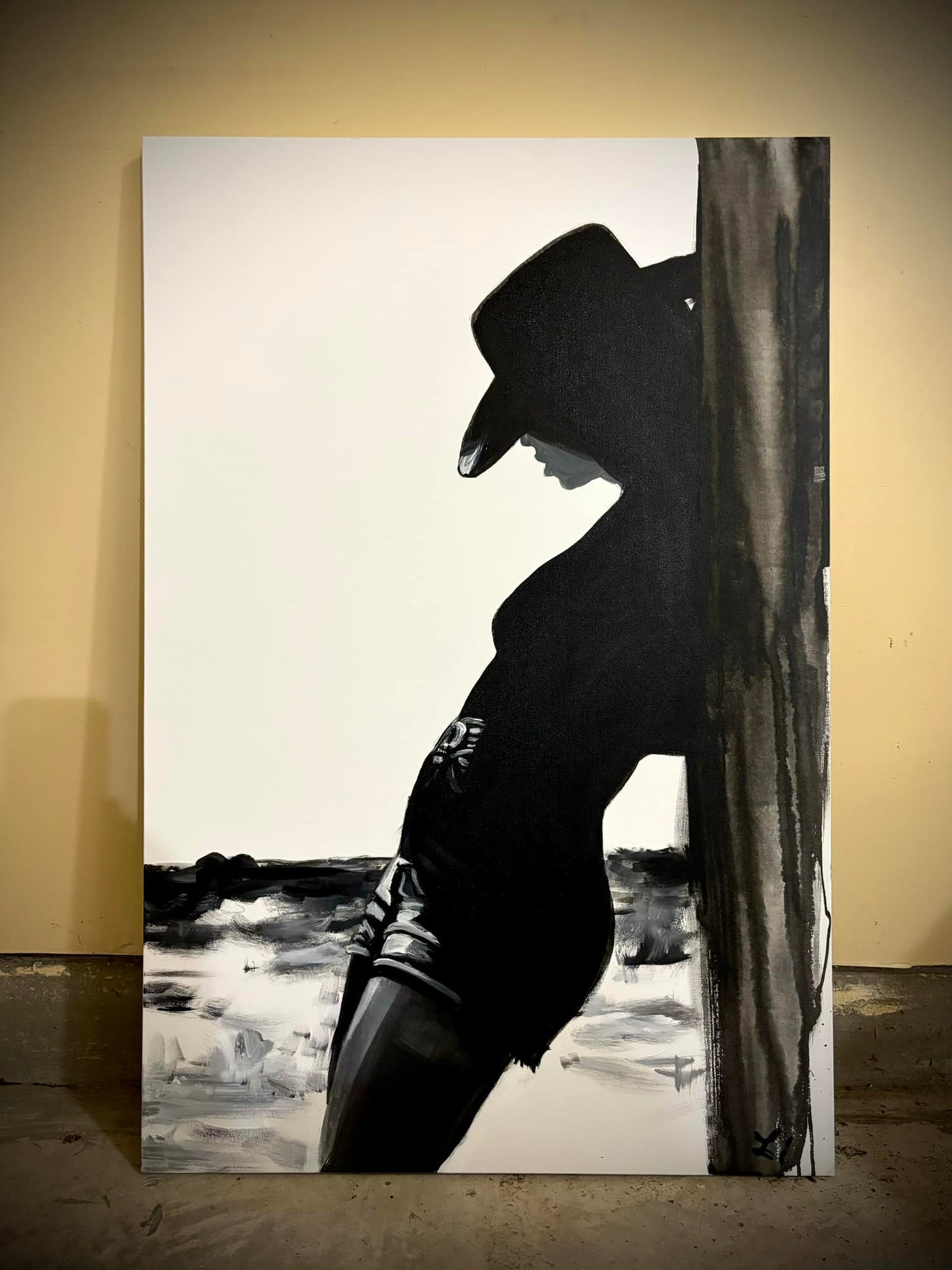 Cowgirl at Rest